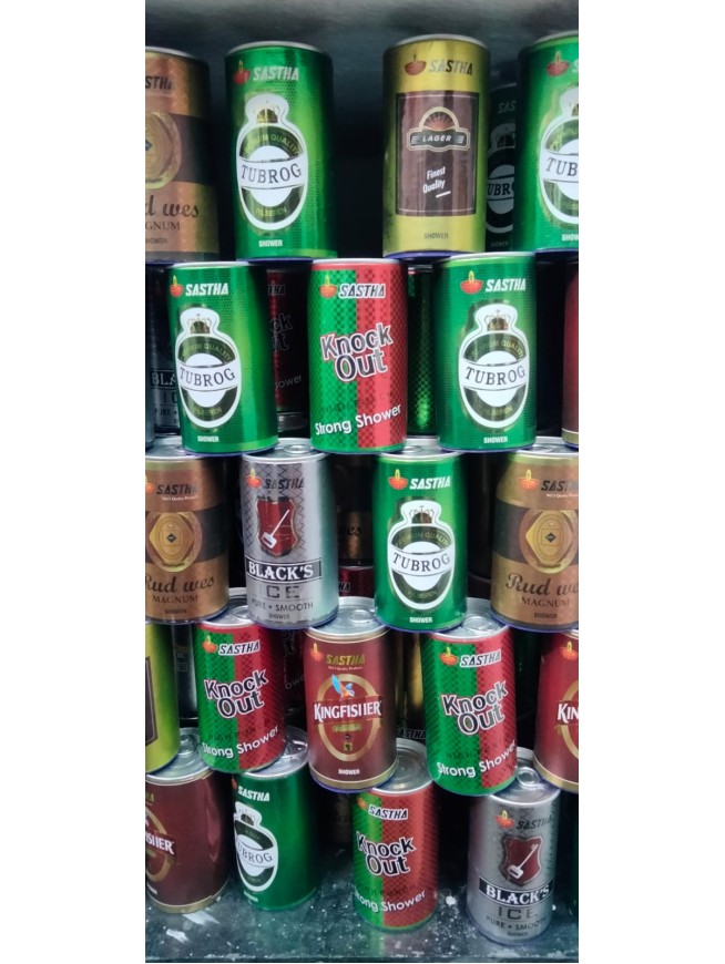 TIN BEER (1PCE) (6 COLORS)